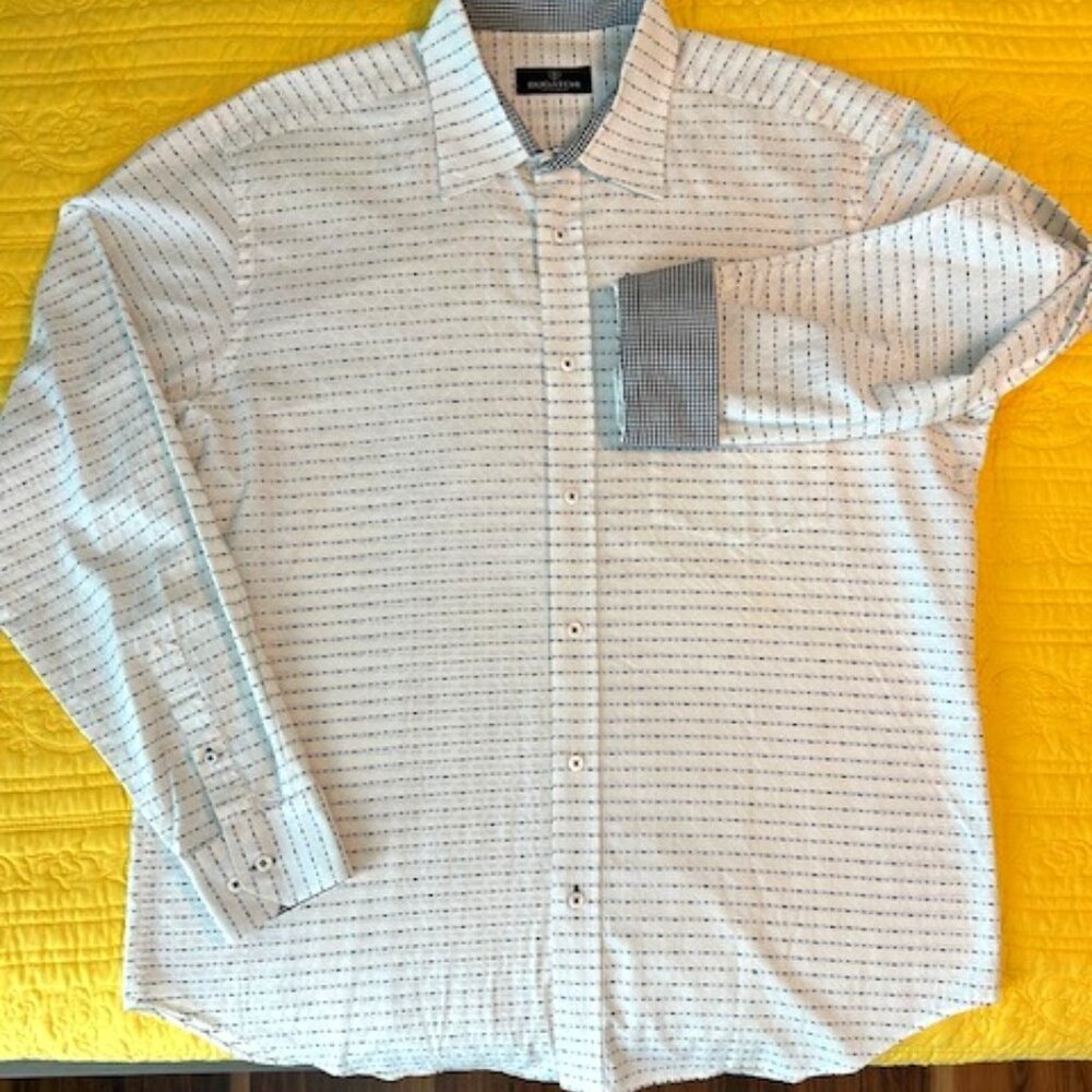 Bugatchi mens XL Long Sleeve button down shirt